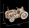 Wooden Mechanical Gears - Tractor RLK401