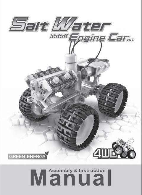 FREE Download Salt Water Fuel Cell Monster Truck Instruction Manual in English