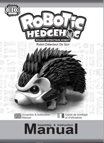 FREE Download Robotic Hedgehog Instruction Manual in English