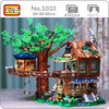 Tree House and Cabinet | LOZ 1033 Mini Block Building Set for Ages 14+