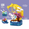 Mid-Autumn Festival Moon Rabbit Pen Holder | LOZ Mini Block Building Bricks Set Fairy Tale for Ages 10+