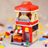 Pizza Shop | LOZ Mini Block Building Bricks Set Mini Street for Ages 10+