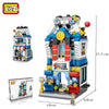 Mini Arcade | LOZ Mini Block Building Bricks Set Mini Street for Ages 10+