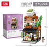 Matcha Tea Cake Shop | LOZ 1656 Building Bricks Mini Street Set for Ages 10+