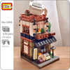 Matcha Tea Cake Shop | LOZ 1656 Building Bricks Mini Street Set for Ages 10+