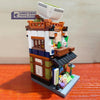 Matcha Tea Cake Shop | LOZ 1656 Building Bricks Mini Street Set for Ages 10+