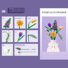 Violet Bouquet | LOZ 1672 Mini Block Eternal Flower II Set for Ages 10+