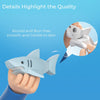 Dive into Ocean Discovery with HALFTOYS White Shark: Magnetic 3D Jigsaw Puzzle for Kids (Ages 3+)