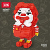 Red Clown | LOZ Mini Block Building Bricks Set Cartoon Character for Ages 10+