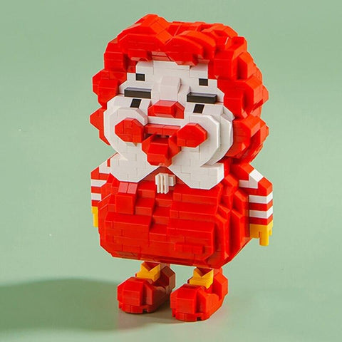 Red Clown | LOZ Mini Block Building Bricks Set Cartoon Character for Ages 10+