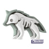 Unleash the Wild with HALFTOYS Wolf: Magnetic 3D Jigsaw Puzzle for Kids (Ages 3+)