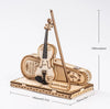 Violin Capriccio | ROKR 3D Wooden Puzzle TG604K Wooden Musical Instrument Model Kit