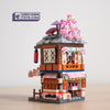 Kimono Clothing Shop | LOZ 1655 Building Bricks Mini Street Set for Ages 10+