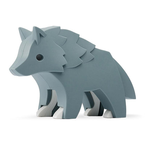 Unleash the Wild with HALFTOYS Wolf: Magnetic 3D Jigsaw Puzzle for Kids (Ages 3+)