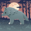 Unleash the Wild with HALFTOYS Wolf: Magnetic 3D Jigsaw Puzzle for Kids (Ages 3+)