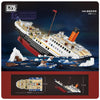 Sinking Titanic | LOZ 1060 Mini Block Movie Scene Set for Ages 14+