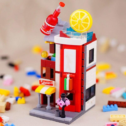 Soda Store | LOZ Mini Block Building Bricks Set Mini Street for Ages 10+