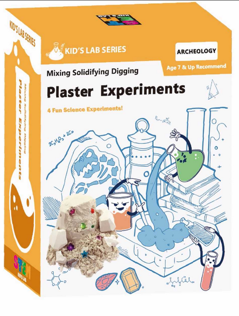 STEM Smart Lab  Toys Kit  - Plaster Experiments