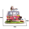 Happy Camper DGM04 DIY Miniature Camping Car Dollhouse Kit
