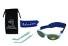 Idol Eyes Baby Wrapz 2 Headband Temple Convertible Sunglasses - Light Blue