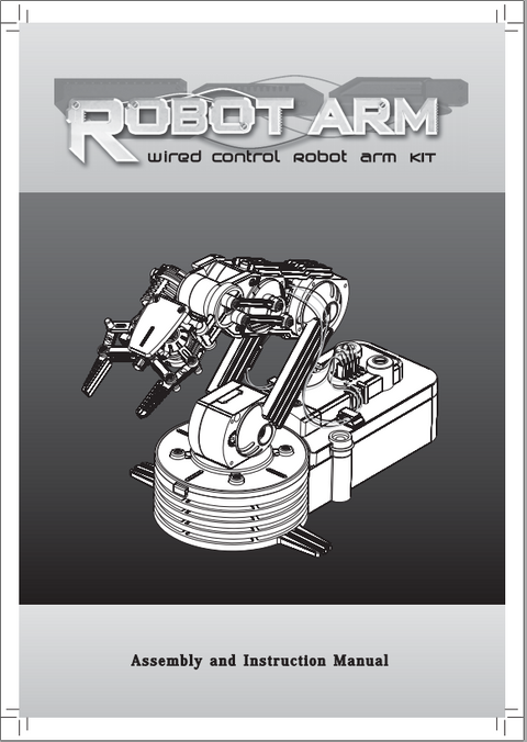 FREE Download Robotic Arm Edge instruction manual in English