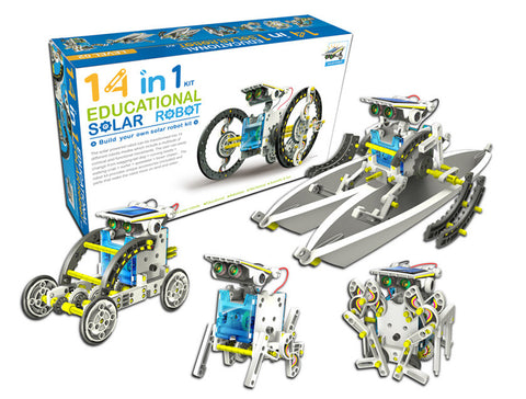 14 in 1 Educational Solar Power Robot