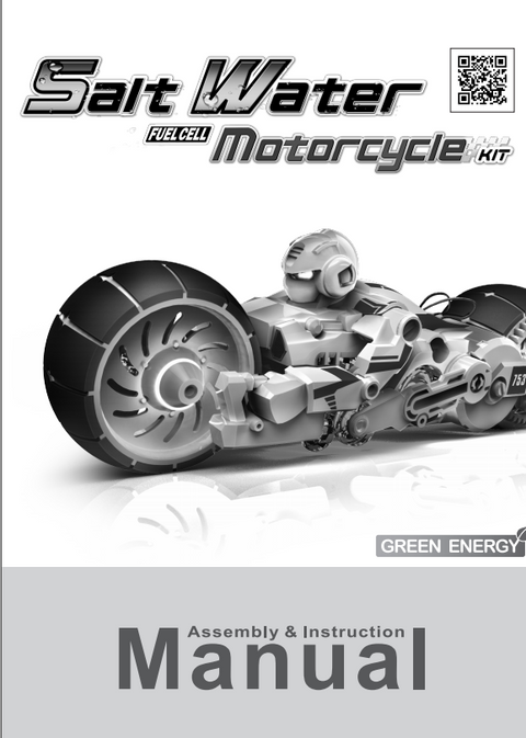FREE Download Salt Water Fuel Cell Motorcycle Instruction manual in English