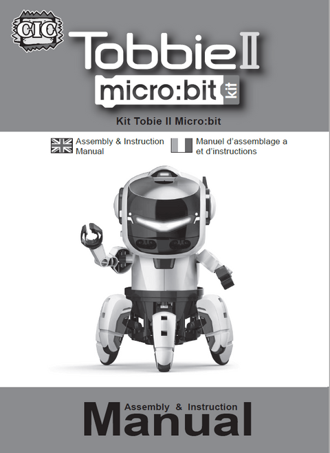 FREE Download TOBBIE ROBOT II Instruction Manual in English