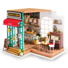 DIY Miniature Dollhouse Kit - Simon's Coffee-Robotime-Unicorn Enterprises Corp.