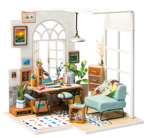 DIY Miniature Dollhouse Kit - Soho Time-Robotime-Unicorn Enterprises Corp.