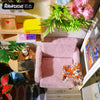 DIY Miniature Dollhouse Kit - Balcony Daydreaming-Robotime-Unicorn Enterprises Corp.