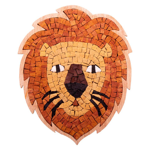 MOSAICBOX LION FACE SPECIAL - Creative Stone Puzzle for Kids | Creative Stone Puzzle Toy for Kids - Fun & Educational