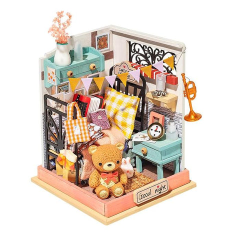 Sweet Dream (Bedroom) DIY Miniature Dollhouse DS016